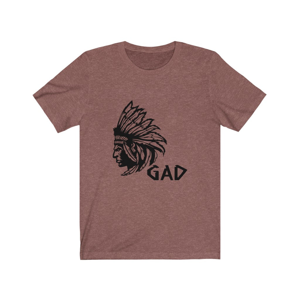 GAD Unisex Jersey Short Sleeve Tee